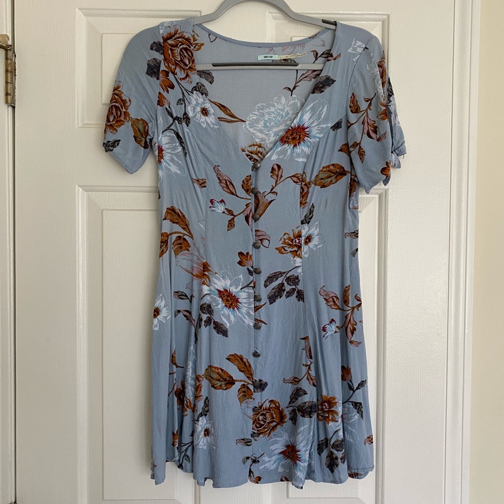 Urban Outfitters Floral Button Front Dress